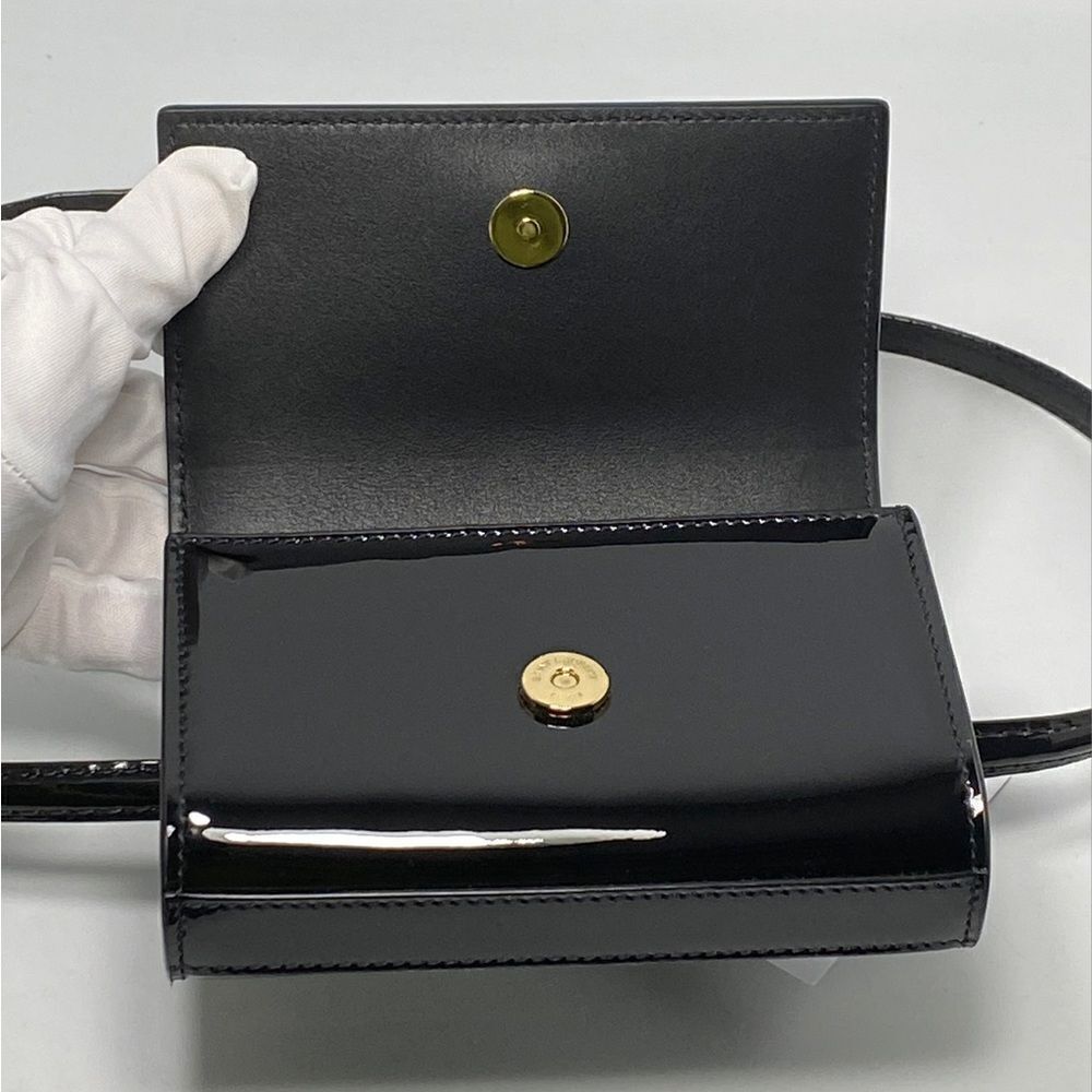 Saint Laurent Mini Kate Patent Leather Belt Bag - Picture 11 of 12